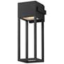 1_Maxim Strand VX 18" High Black LED Outdoor Wall Light