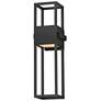 2_Maxim Strand VX 24" High Black Outdoor LED Wall Light