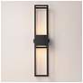 4_Maxim Strand VX 31" Black Outdoor LED Wall Light more views