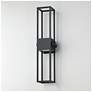 5_Maxim Strand VX 31" Black Outdoor LED Wall Light more views