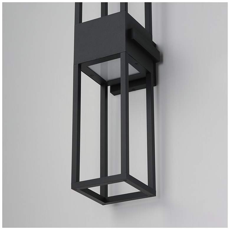 Image 6 Maxim Strand VX 31" Black Outdoor LED Wall Light more views