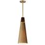 1_Maxim Sumatra 7" Wide Natural Aged Brass Mini Pendant