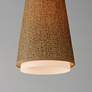 4_Maxim Sumatra 7" Wide Natural Aged Brass Mini Pendant more views