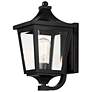 2_Maxim Sutton Place VX 14 1/2" High Black Outdoor Wall Light