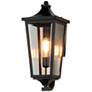 5_Maxim Sutton Place VX 19" High Black Outdoor Wall Light more views