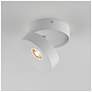 3_Maxim Swinger 5" Wide White Adjustable LED Ceiling Light more views
