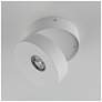 4_Maxim Swinger 5" Wide White Adjustable LED Ceiling Light more views