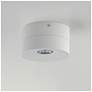 5_Maxim Swinger 5" Wide White Adjustable LED Ceiling Light more views