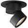 Maxim Swinger Black Mini Adjustable LED Flush Mount