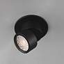 3_Maxim Swinger Black Mini Adjustable LED Flush Mount more views
