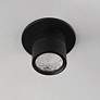 4_Maxim Swinger Black Mini Adjustable LED Flush Mount more views