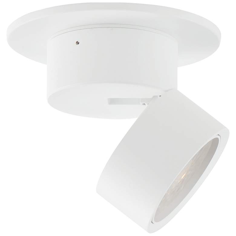 Image 1 Maxim Swinger White Mini Adjustable LED Flush Mount