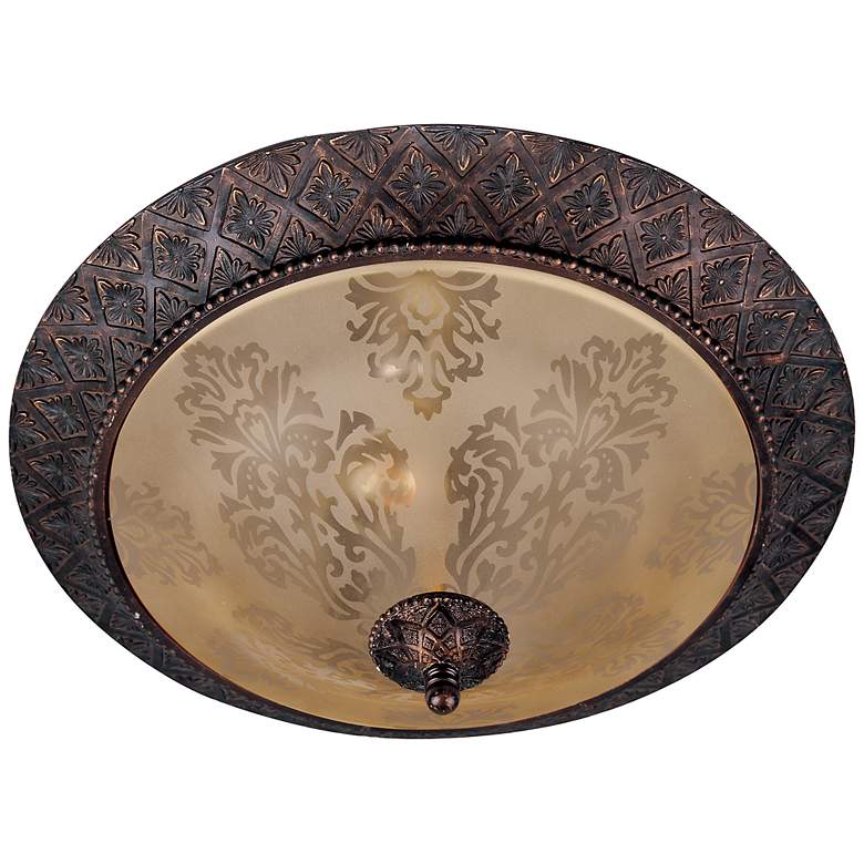Image 1 Maxim Symphony 19" Wide Oil-Rubbed Bronze Traditional Ceiling Light