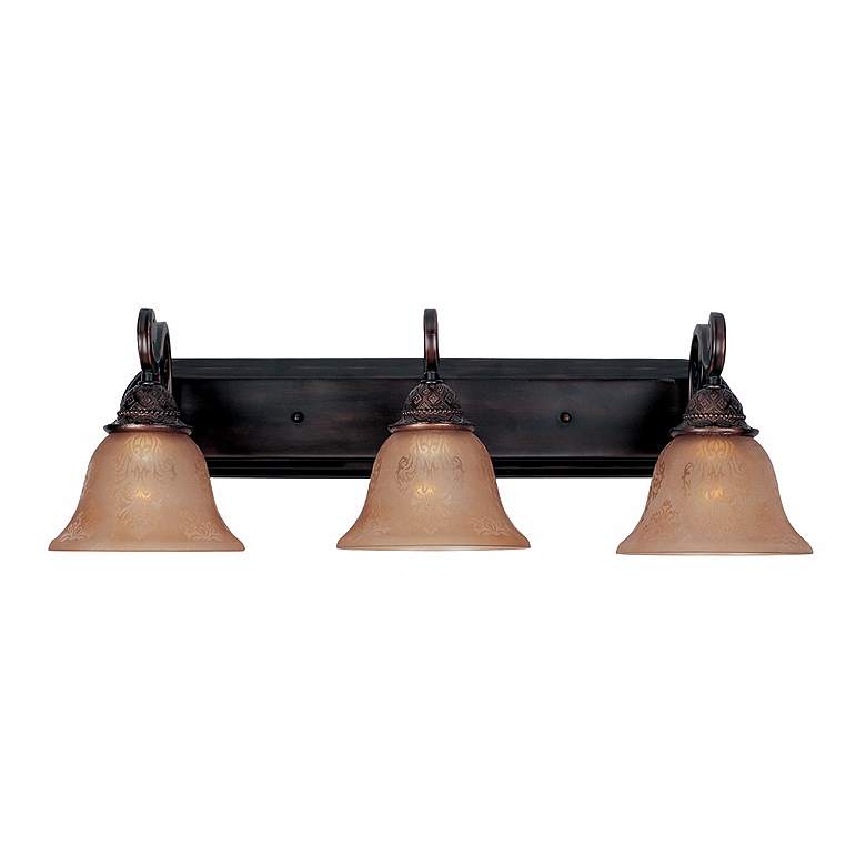 Image 2 Maxim Symphony 26 inch Wide Oil-Rubbed Bronze Bathroom Fixture