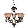 1_Maxim Symphony 26"W Oil-Rubbed Bronze 5-Light Chandelier