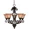 Maxim Symphony 26"W Oil-Rubbed Bronze 5-Light Chandelier