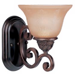 Maxim Symphony 9 1/2&quot; High Oil-Rubbed Bronze Wall Sconce