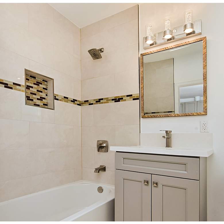 Image 3 Maxim Sync 21" Wide Polished Chrome 3-Light LED Bath Light more views