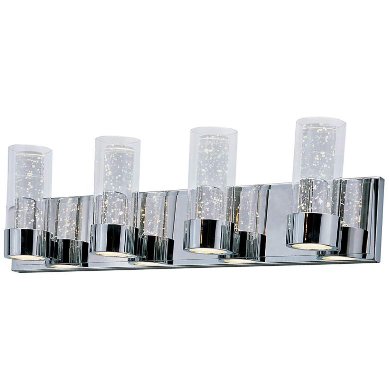 Image 3 Maxim Sync 27" Wide 8-Light Polished Chrome Vanity Bath Light