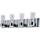 Maxim Sync 27" Wide 8-Light Polished Chrome Vanity Bath Light