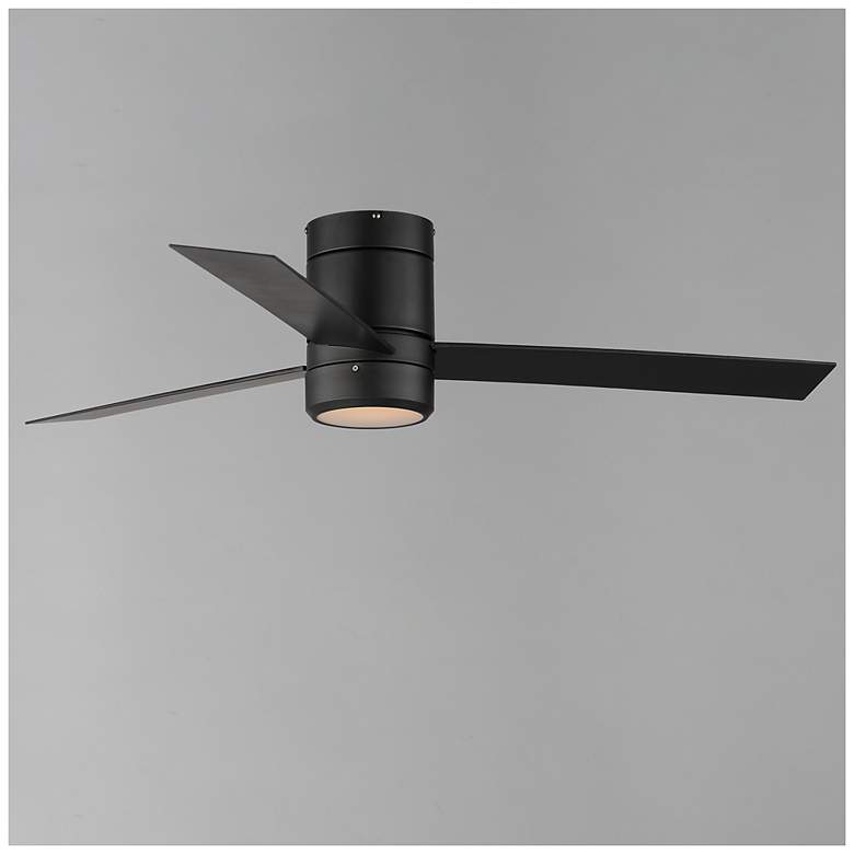 Image 3 Maxim Tanker 52" Black 3-Blade Hugger Fan w LED Light Kit more views