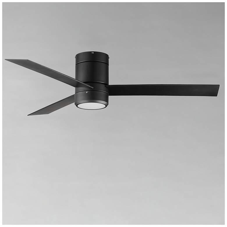 Image 4 Maxim Tanker 52" Black 3-Blade Hugger Fan w LED Light Kit more views