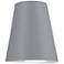 Maxim Taper 6" High Silver Mini LED Outdoor Wall Sconce