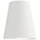 Maxim Taper 6" High White Mini LED Outdoor Wall Sconce