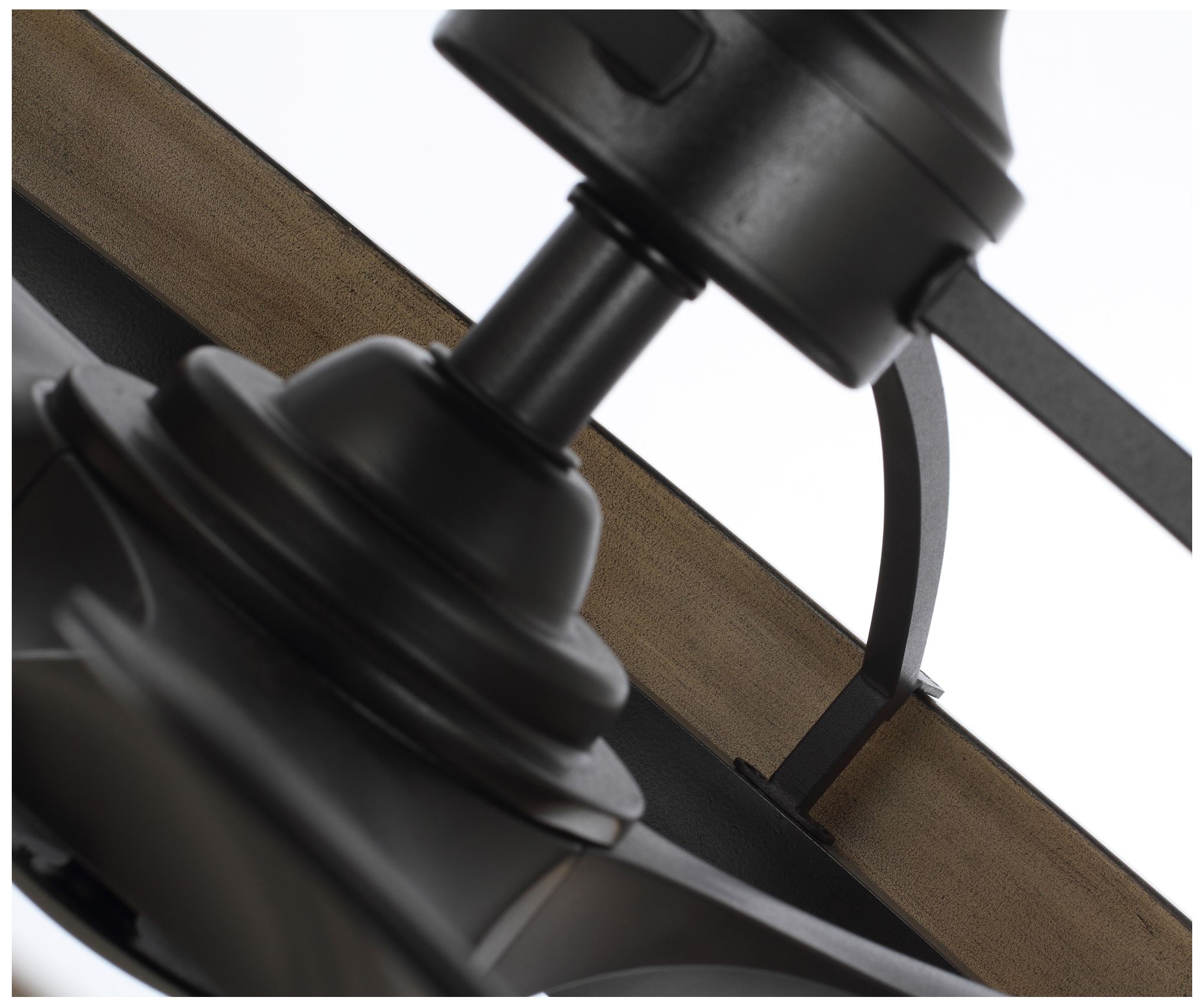 Image 3 Maxim Teton 36 1/4" Driftwood/Black LED Fandelight more views