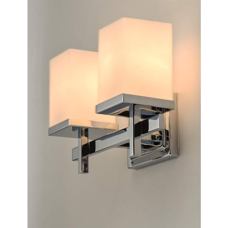 Image 4 Maxim Tetra 14" Wide 2-Light Bath Vanity Wall Light more views