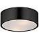 Maxim Tommy 12" Black 2-Light Surface Mount