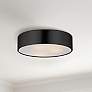 1_Maxim Tommy 16" Black 3-Light Surface Mount