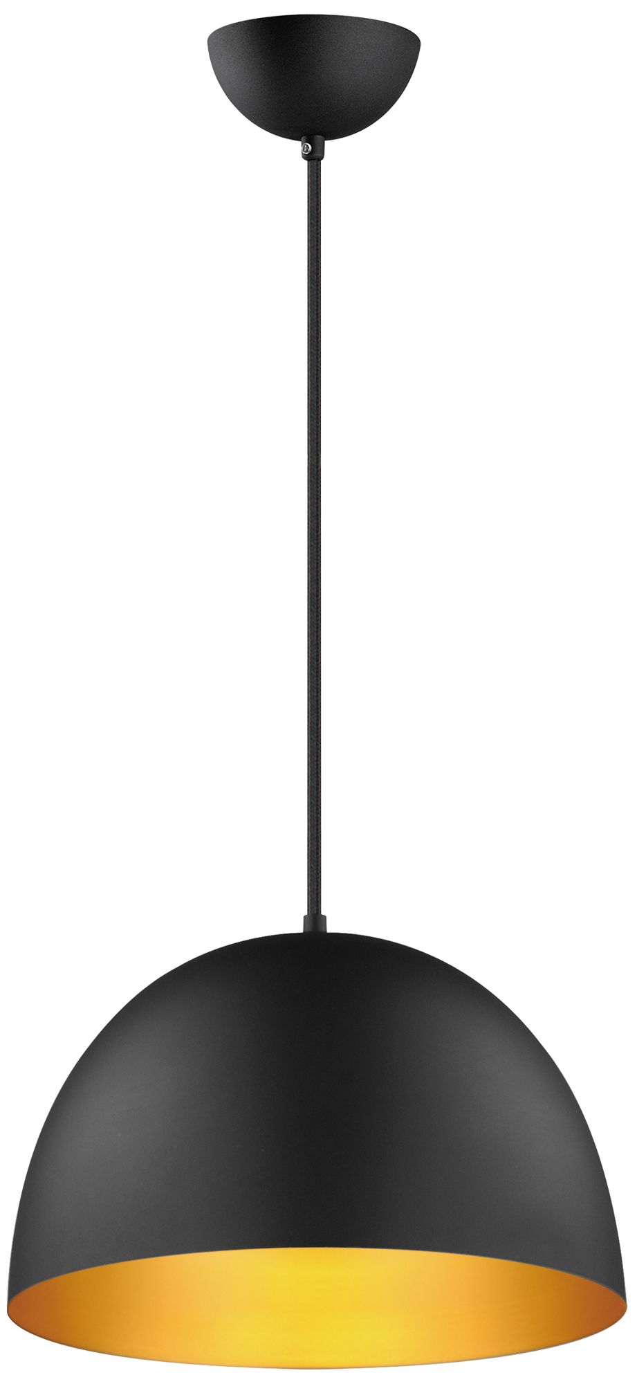 Maxim Tova 14" Black/Gold Pendant
