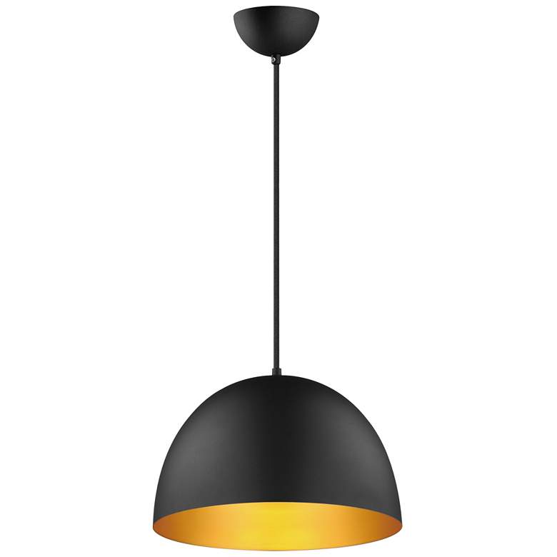 Image 1 Maxim Tova 14" Black/Gold Pendant