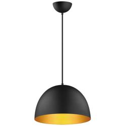 Maxim Tova 14" Black/Gold Pendant