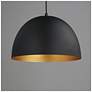 2_Maxim Tova 14" Black/Gold Pendant more views
