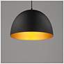 3_Maxim Tova 14" Black/Gold Pendant more views
