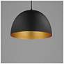 4_Maxim Tova 14" Black/Gold Pendant more views