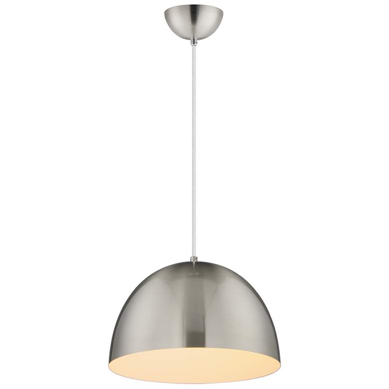 Image 1 Maxim Tova 14" Satin Nickel Pendant