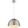 1_Maxim Tova 14" Satin Nickel Pendant