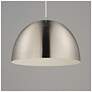 3_Maxim Tova 14" Satin Nickel Pendant more views