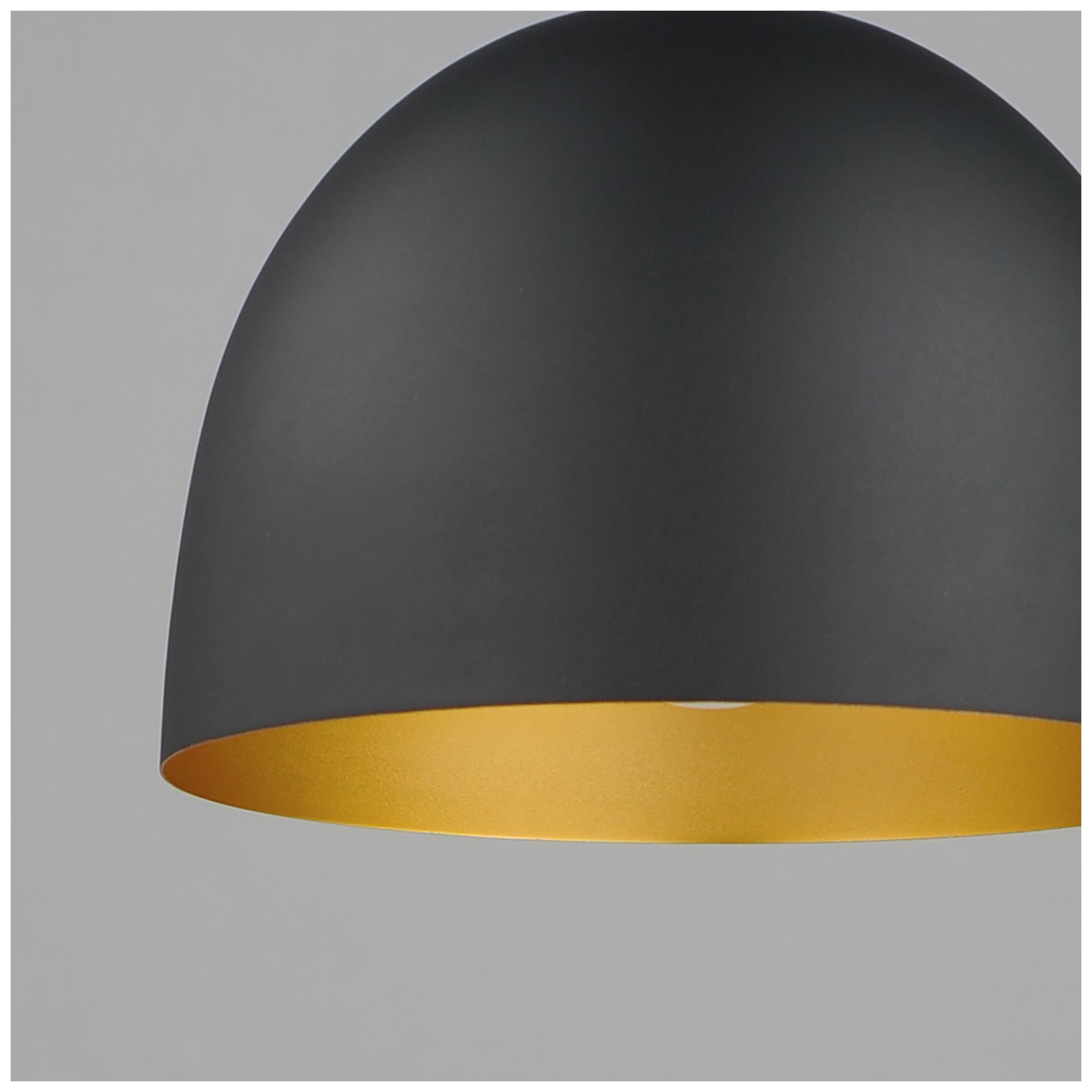 Image 5 Maxim Tova 9" Black/Gold Pendant more views