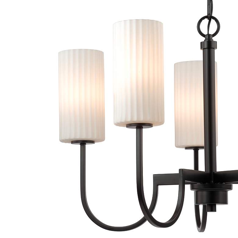 Image 3 Maxim Town And Country 34" Wide Black 8-Light Chandelier more views