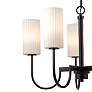 3_Maxim Town And Country 34" Wide Black 8-Light Chandelier more views