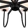 7_Maxim Town And Country 34" Wide Black 8-Light Chandelier more views