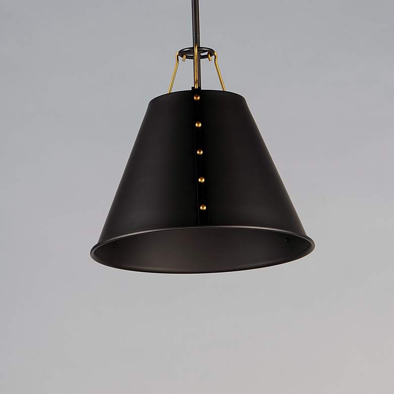 Image 3 Maxim Trestle 14" Wide Oil-Rubbed Bronze Pendant Light more views