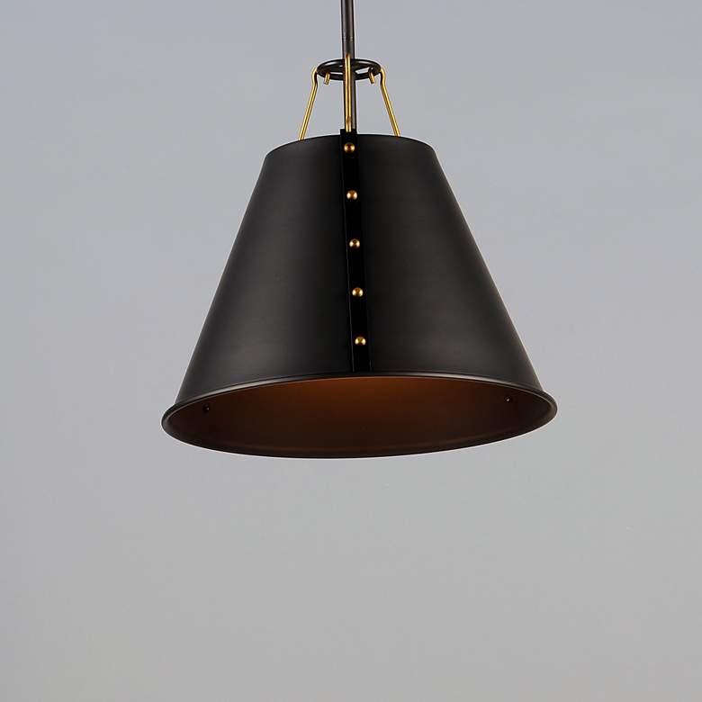Image 4 Maxim Trestle 14" Wide Oil-Rubbed Bronze Pendant Light more views