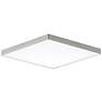 2_Maxim Trim 10 1/2" Wide Satin Nickel LED Ceiling Light