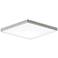 Maxim Trim 10 1/2" Wide Satin Nickel LED Ceiling Light