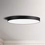 1_Maxim Trim 11" Wide Black LED Ceiling Light